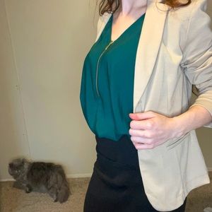 Express Green Blouse